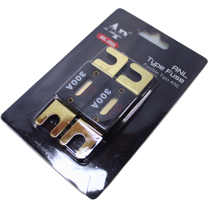 Audiopipe 300 Amp 32V Gold Plated ANL Car Audio Fuses / AP-ANL-300A