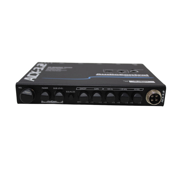 Audio Control All-Weather Equalizer and Crossover With Paging Mic ACX-3.2