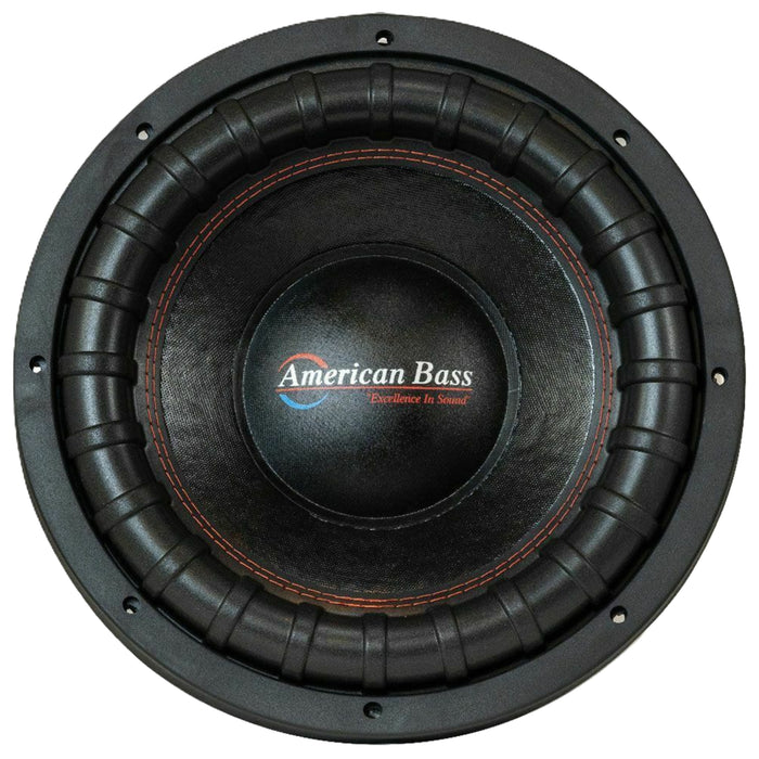 American Bass XFL Series15" 1500W RMS 4-Ohm 3" DVC Subwoofer / XFL-15-D4