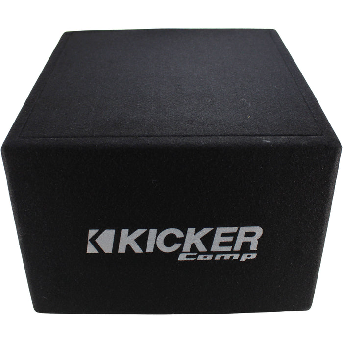 Kicker Comp Series 12" 150W RMS 4-OHM Single Subwoofer Vented Enclosure/43VC124