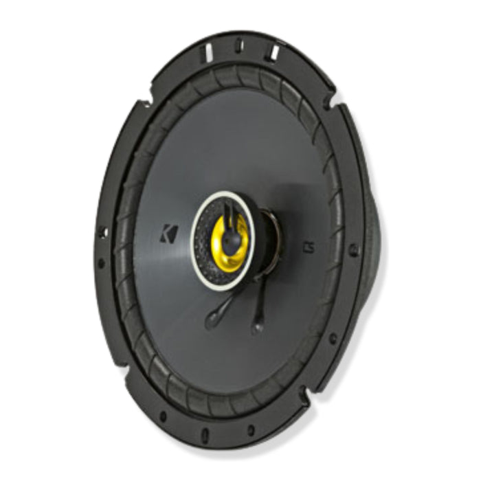 Kicker Pair 6.75" Coaxial 2 Way Speakers 300W 4 Ohm Car Audio Black 46CSC674