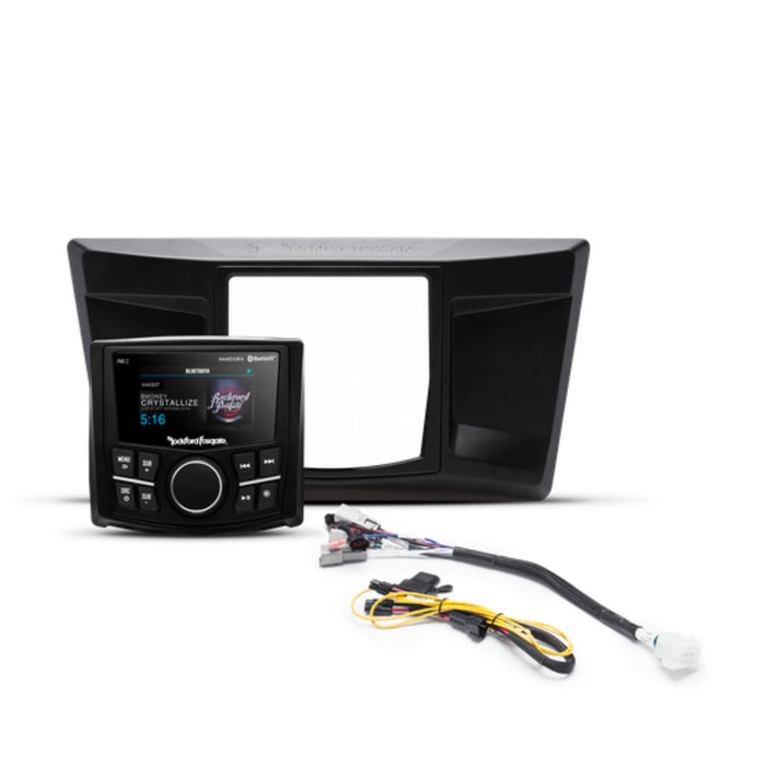Rockford Fosgate Stereo and Dash Kit for Select YXZ Models Element Ready IPX6