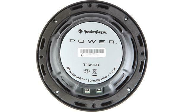 Rockford Fosgate 6.5" Power 640 Watt 4 Ohm 2-Way Component System T1650-S