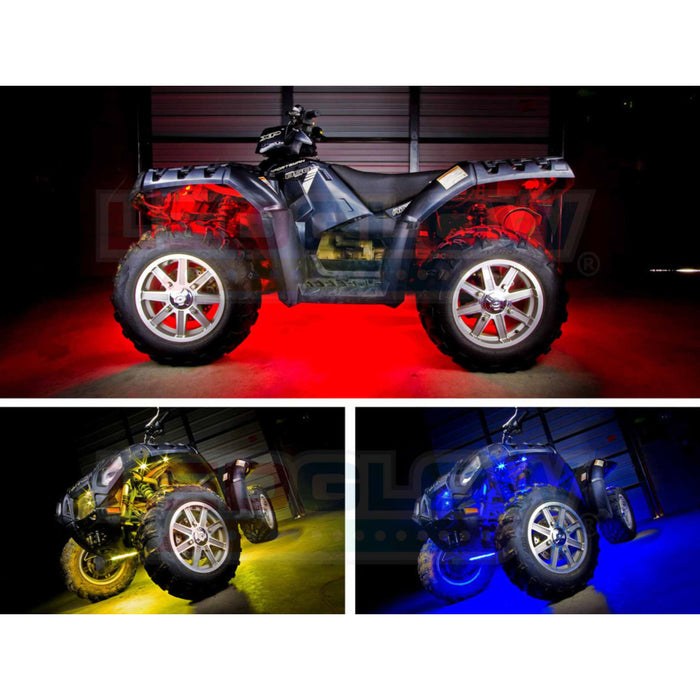 LEDGlow 20pc ATV Advanced Million Color LED Lighting Kit w/Automatic Brake Light