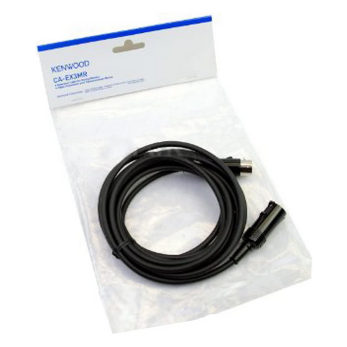 Kenwood 8-pin Male to Female Connector 9-foot (3-Meter) Extension Cable CA-EX3MR