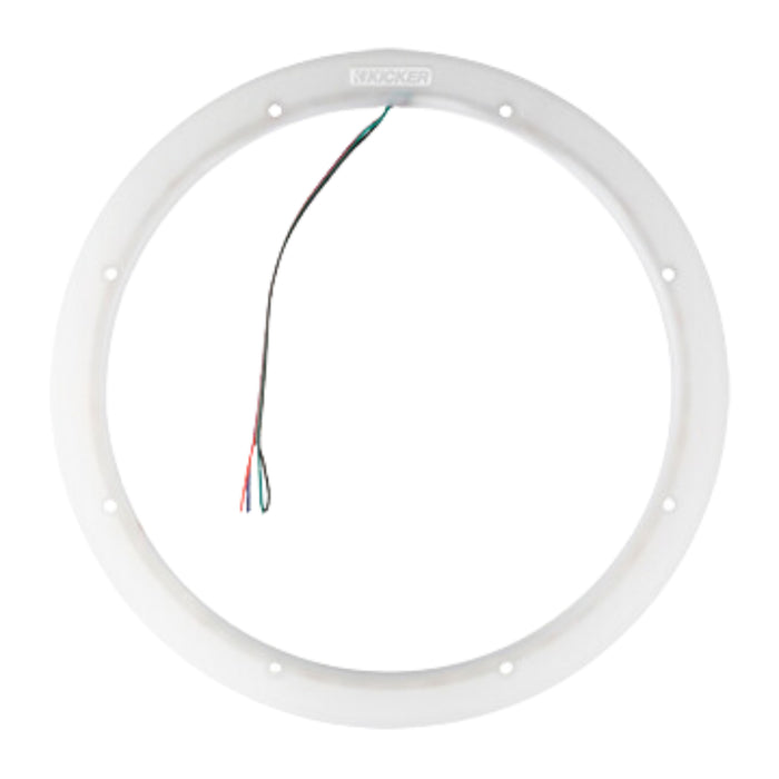 Kicker's Weather-Proof LED Lighted Ring for 12-Inch Speakers 47KLSR12