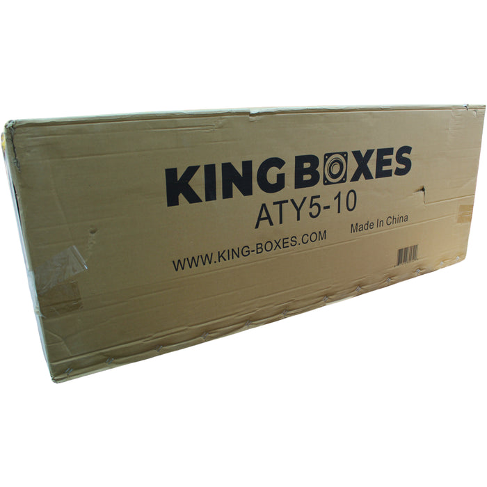 King Boxes 10" Dual Sealed Speaker Box for '05-'15 Tacoma Double Cab ATY5-10