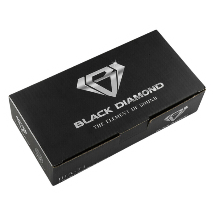 Black Diamond Pair of 1" Super Bullet Tweeters 240W 4ohm Integrated Crossovers