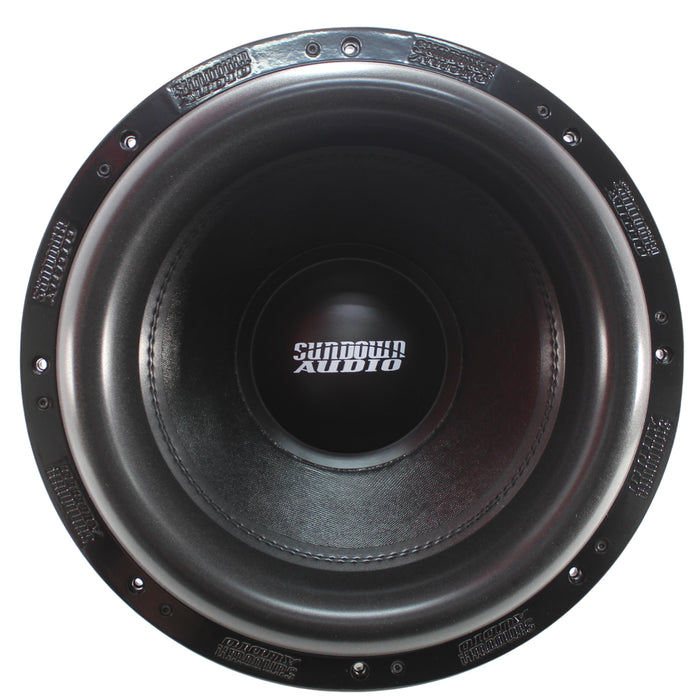 Sundown Audio Z v.6 Series 15" 2500W RMS Dual 2 Ohm VC Car Subwoofer ZV6-15-D2