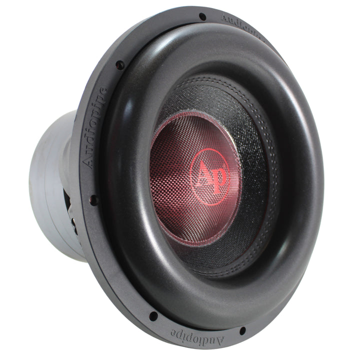 Audiopipe 12" Dual Voice Coil 2 Ohm 1100 Watt RMS Quad Stacked Magnet Subwoofer
