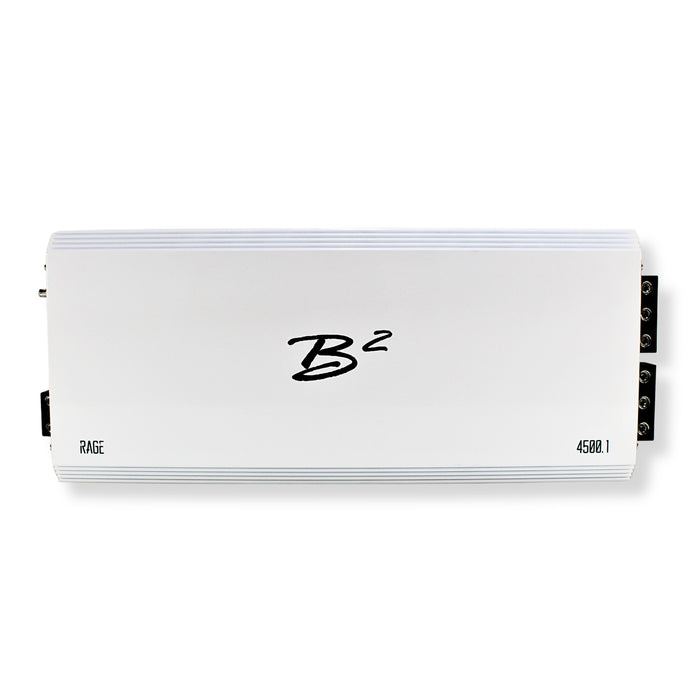 B2 Audio RAGE 4500 4.5K Watt 1-Ohm Monoblock Class-D Half Bridge Amplifier
