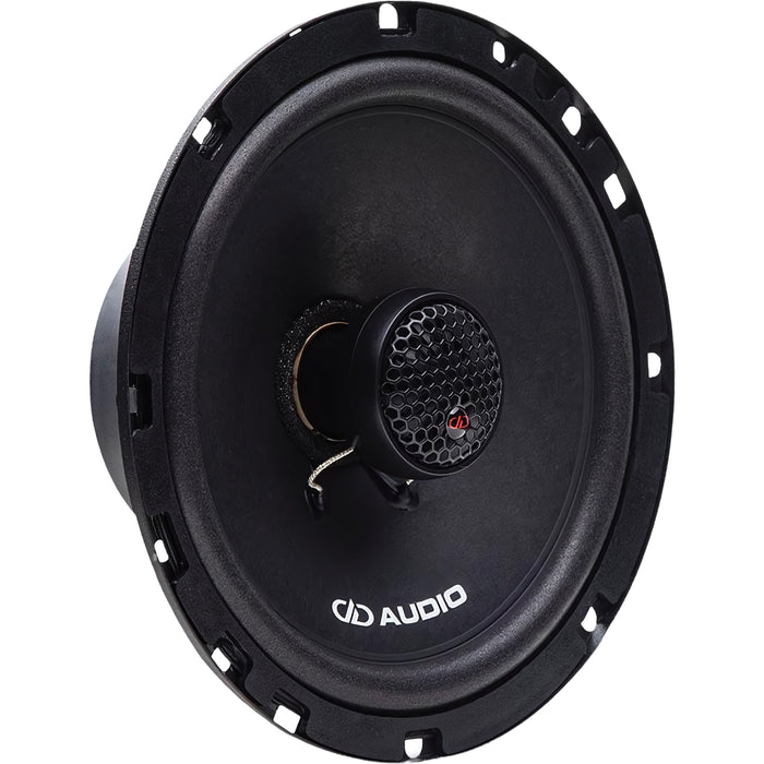 DD Audio E Series 6.5" 75W RMS S4-Ohm Coaxial Speaker / DD-E-X6.5B
