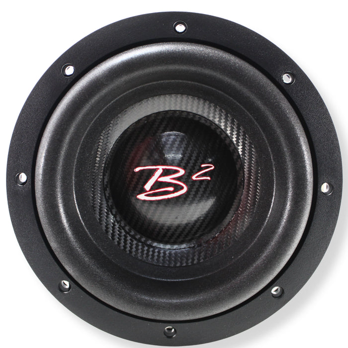 B2 Audio RAMPAGE Series 8" Dual 1-Ohm 2" Voice Coil 1000 Watt RMS Subwoofer