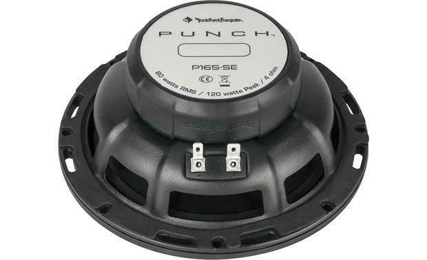 Rockford Fosgate 6.5" 4 Ohm 480 Watts 2-Way Component Speaker System P165-SE