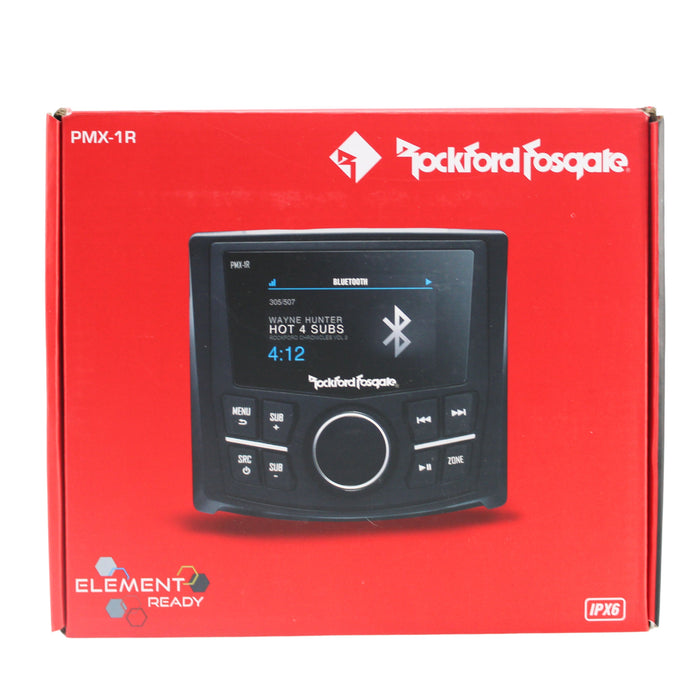 Rockford Fosgate PMX-1R Ipx6 Color Marine Wired Remote for PMX Receivers
