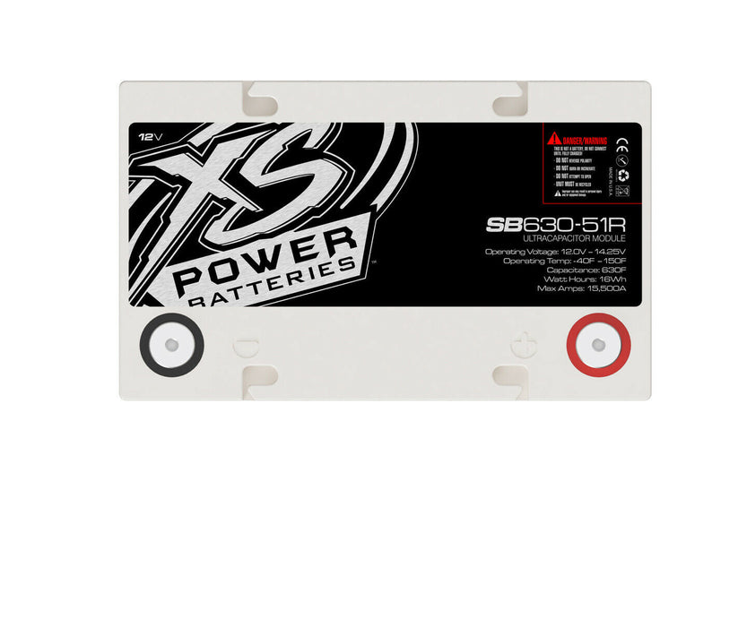 XS Power SB630-51R 12 Volt 4000 Watt 630 Farad Group 51R Super Capacitor Bank