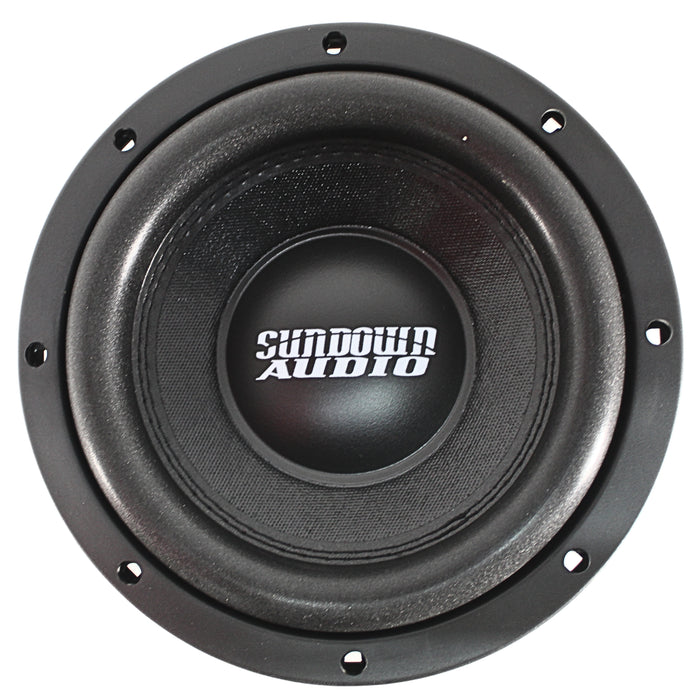 Sundown Audio 600W Peak Dual 2 Ohm VC E Series V.6 8" Car Subwoofer E-V.6-8-D2