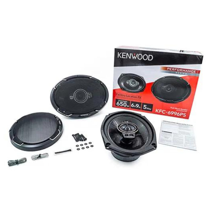 Kenwood 6"x9" Performance Series4 ohm 650 Watts 5-Way vehicle Speakers