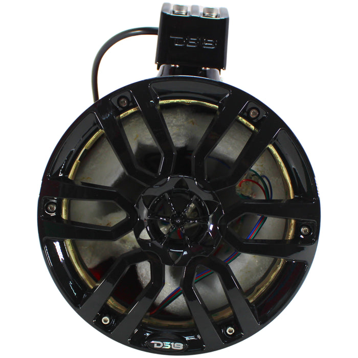 DS18 HYDRO X8TP-NS-(RD, BK, WH) 8" Marine Tower with Integrated RGB LED Lights
