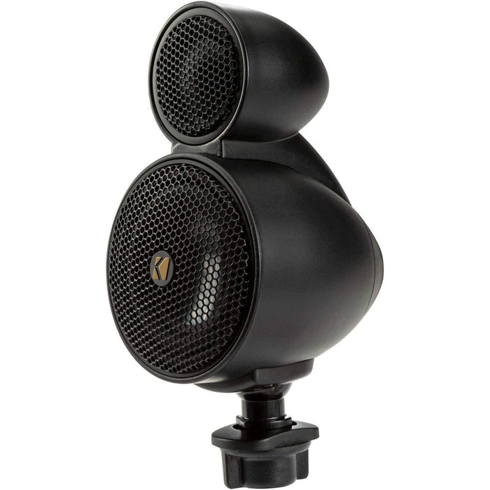 Kicker KS-Series Dual-Pod Component Midrange/Tweeter Speaker System 100W Peak