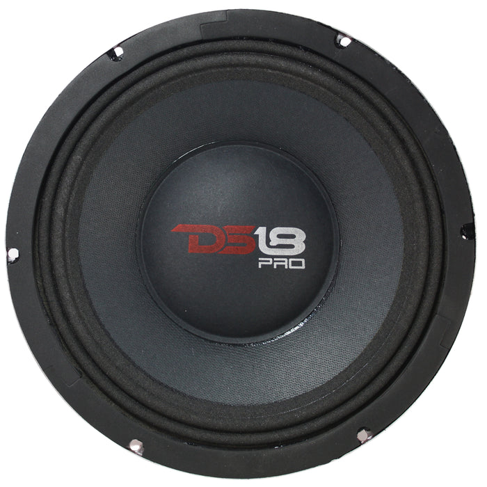 DS18 Pro-X 10" 8-Ohm 800W Max Mid-bass Loud Speaker PRO-X10MBASS