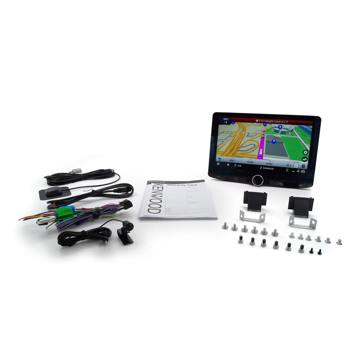 Kenwood 10.1" Touchscreen BT RV/Truck Garmin Navigation Receiver DNR1008RVS