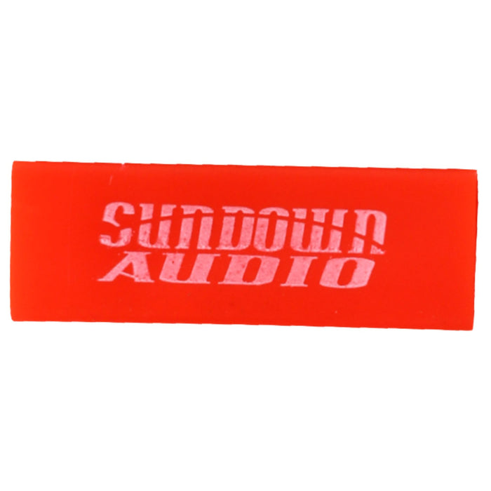 Sundown Car Audio Heat Shrink Cable Protection AWG 8 Gauge Red/Black (10 Pack)