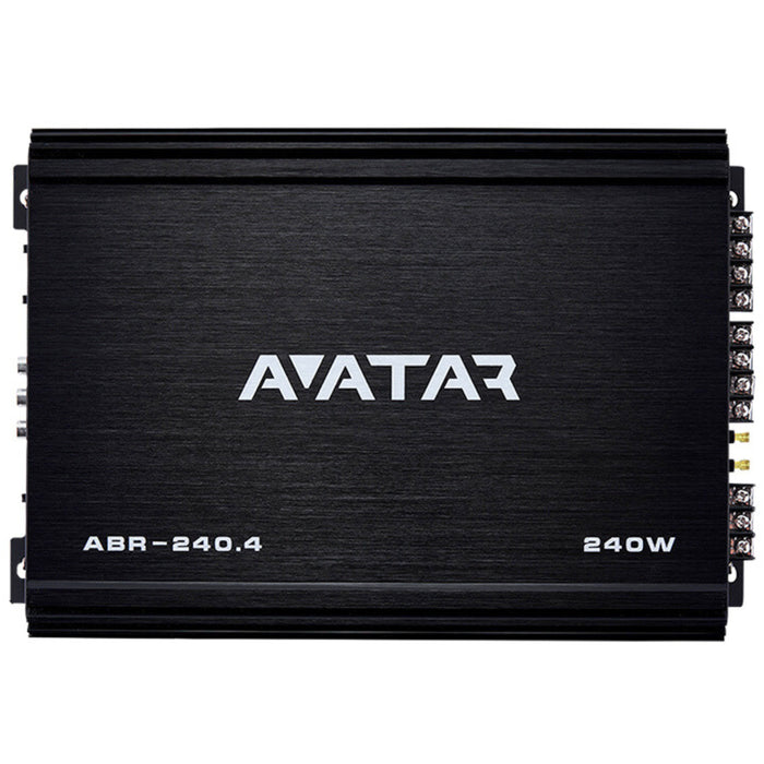 Avatar Buran Series Class A/B 2 Ohm 120W 4 CH Bridgeable Amplifier ABR-240.4