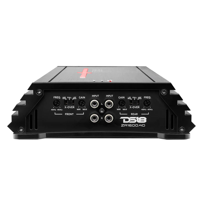 DS18 4 Channel Class D Full Range Amplifier 7200W Stereo ZR1600.4D