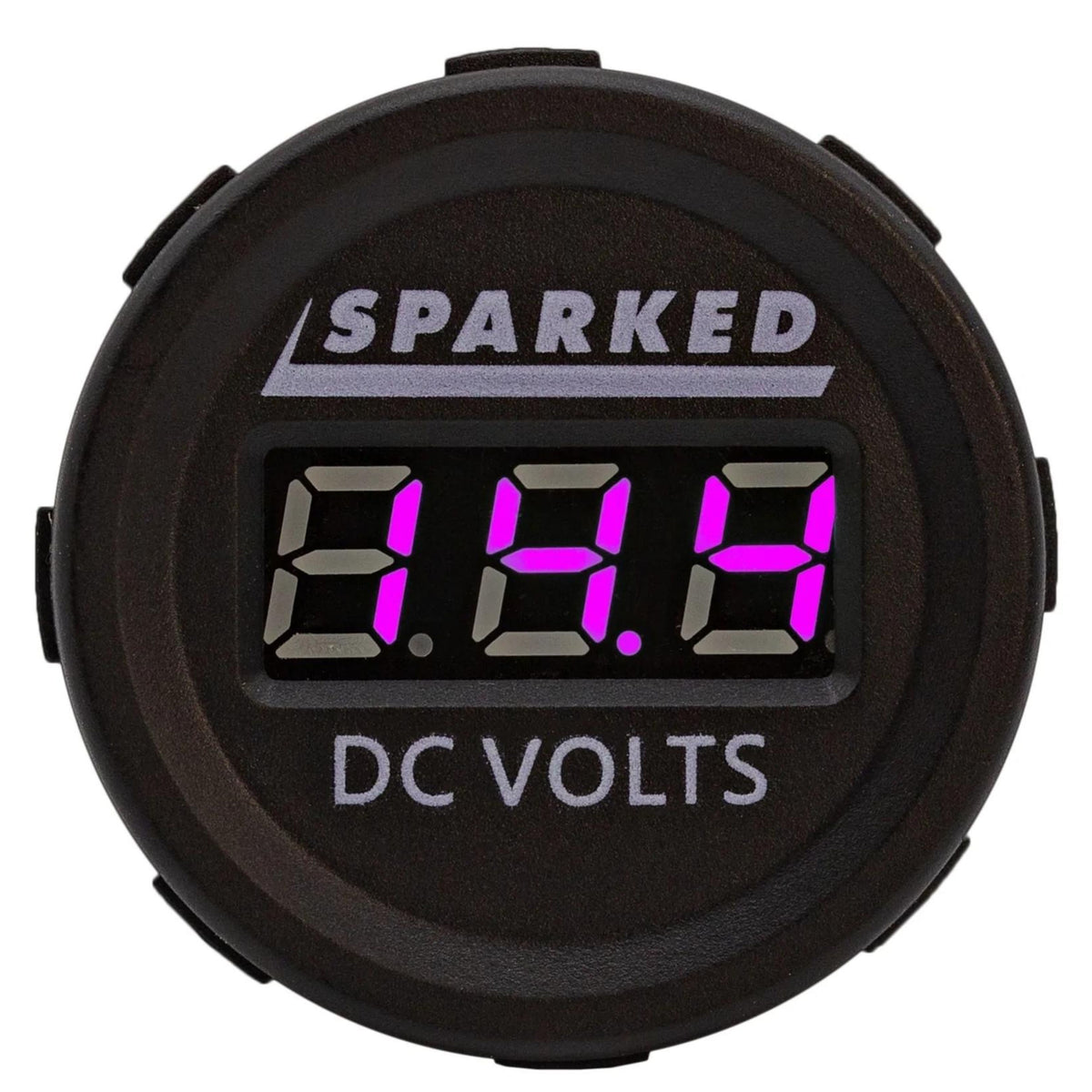 Sparked Innovations Single Display 12V DC Voltmeter Battery Voltage Mo