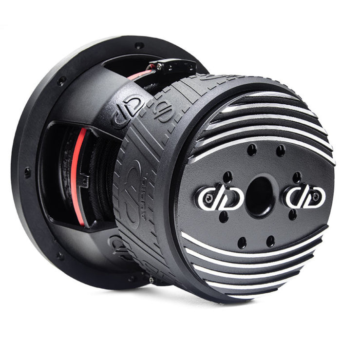 DD Audio 8 Inch Dual 4 Ohm 3000W Peak Power Tuned Subwoofer 608F-D4