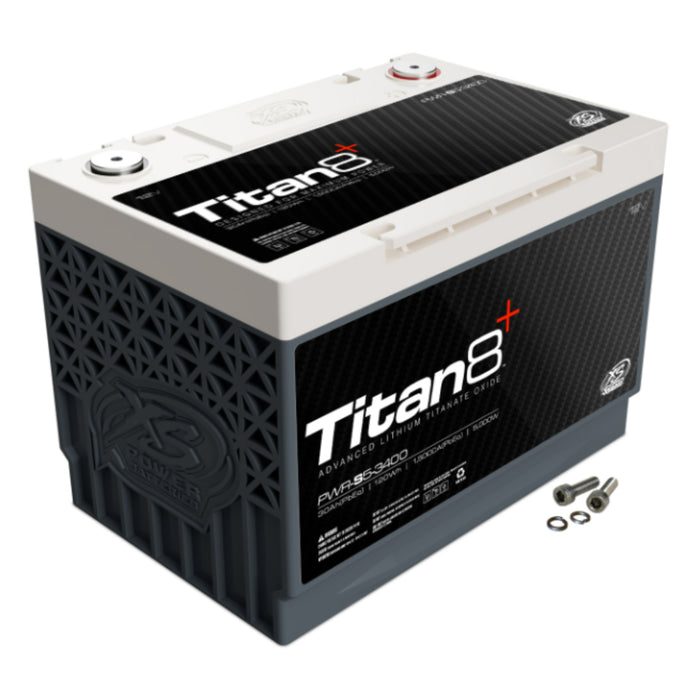 XS Power Titan8 LTO 5000 Watt 12V 2000 Max Amps Lithium Battery PWR-S5-3400R