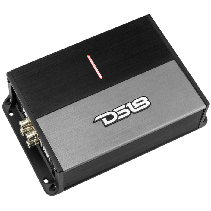 DS18 ION Compact Full-Range Class D 4-Channel Amp 4 x 240 Watts Rms @ 4-ohm