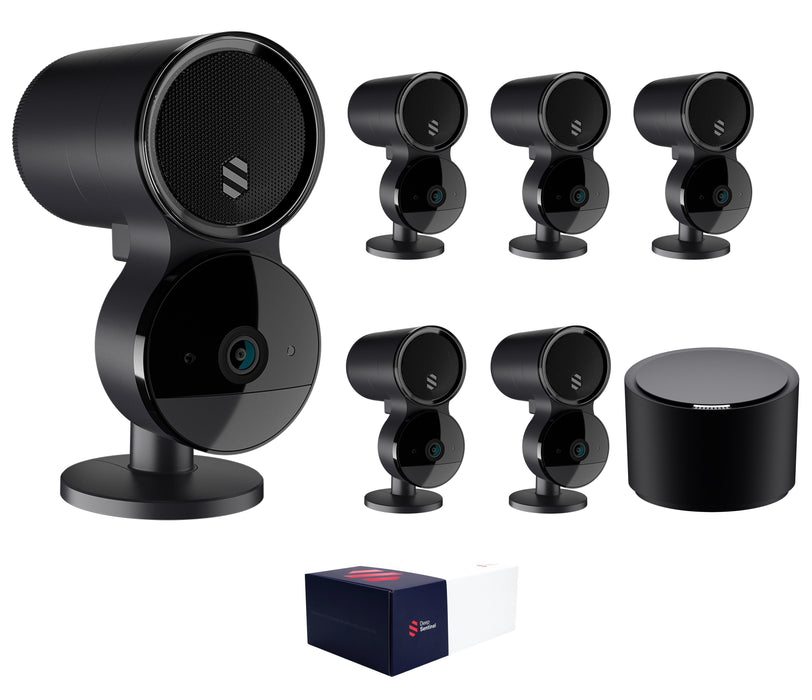 Deep Sentinel Smart Live Protection Security Surveillance Package w/ 6 Cameras