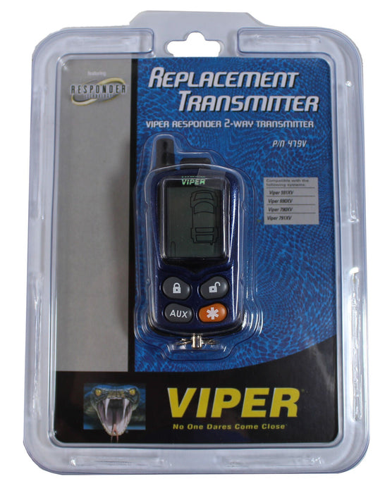 Viper Responder 2-Way LCD Remote Start 4-Button Replacement Transmitter 479V