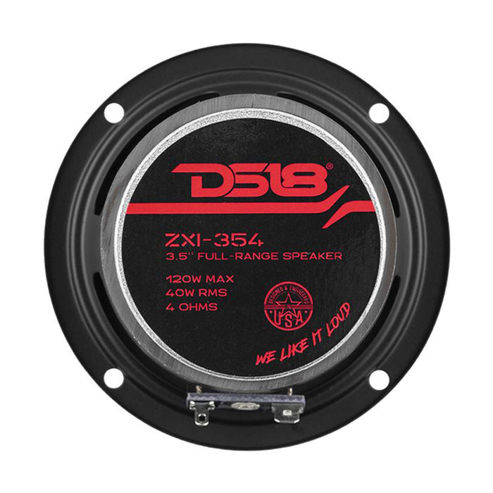 DS18 Bass Package - 2x 12 Subwoofers 4000W 4 Ohm /w Mono Amplifier & Wire Kit
