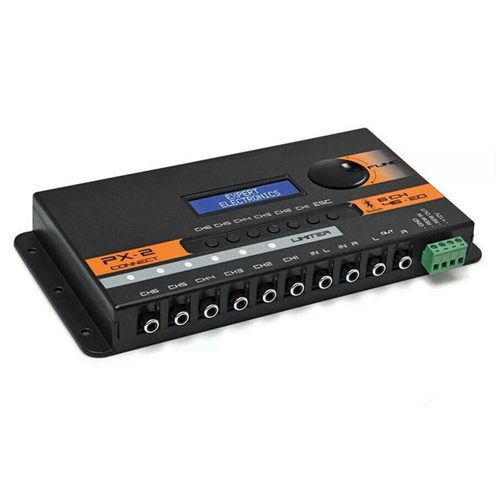 Expert Electronics 6 CH Bluetooth Equalizer 48 Band Sound Processor PX2 Connect