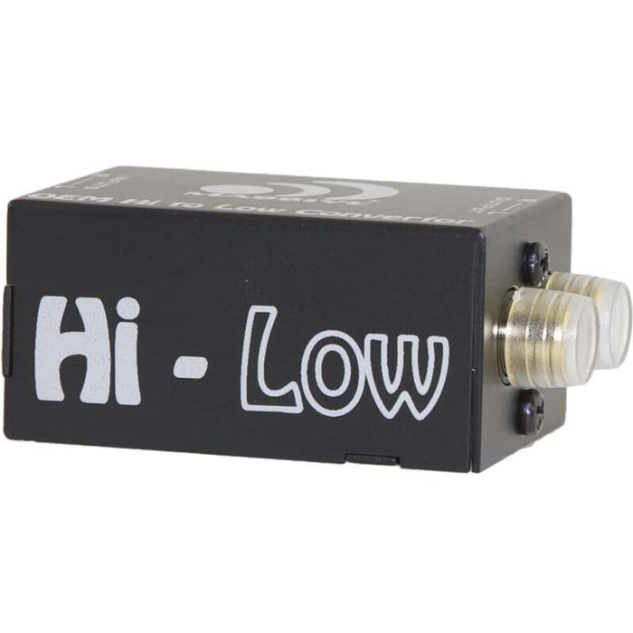Massive Audio HI-LOW 2 Channel Hi-Low to RCA " Plug and Play" Converter