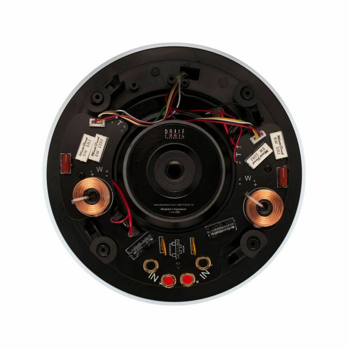 Phase Tech 6.5" 2Way In-Ceiling Speaker with Tweeter Home Audio 100W 8ohm CI6.2X
