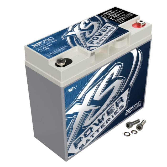XS Power 12V AGM 750 Max Amps 22AH 1000W Supplemental Battery XP750