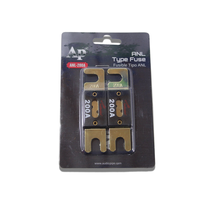 Audiopipe 200 Amp 32V Gold Plated ANL Car Audio Fuses AP-ANL-200A