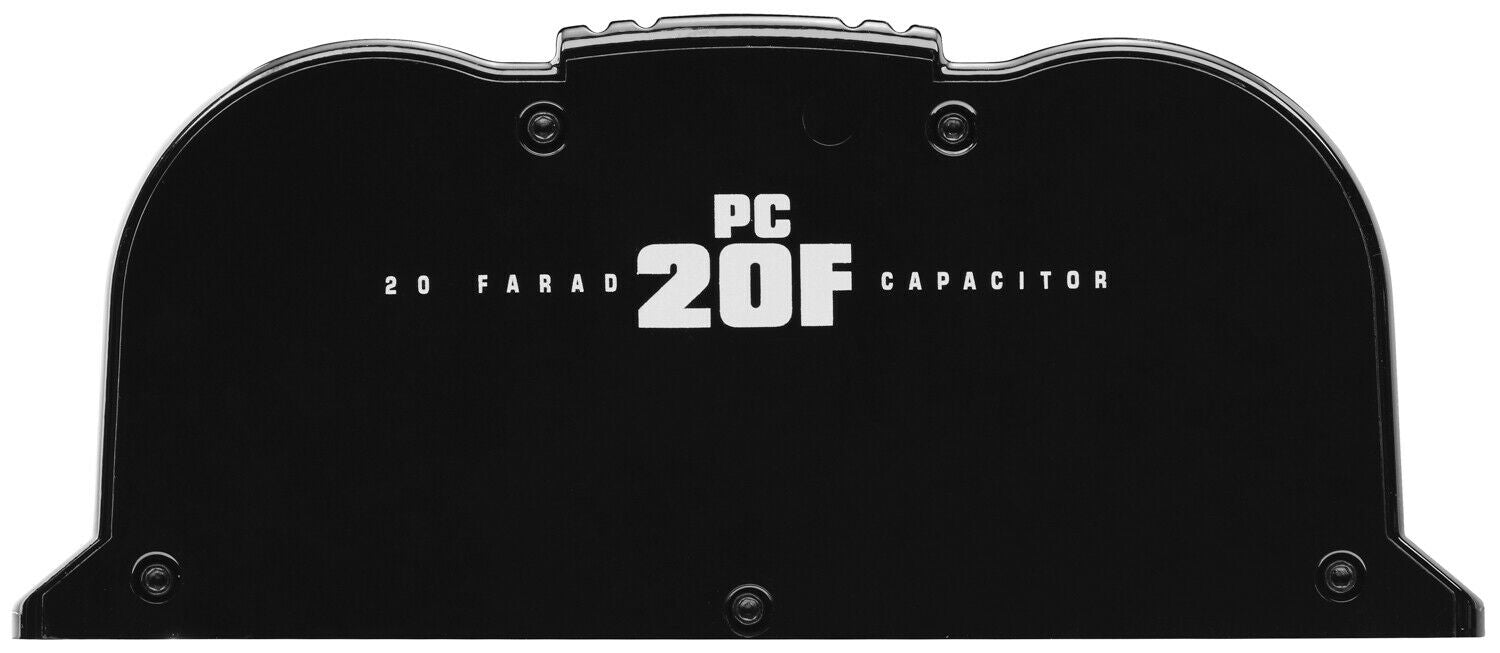 Planet Audio 20 Farad Capacitor w/ Digital Voltage Meter PC20F