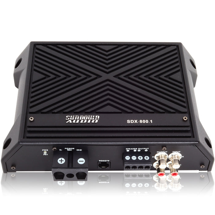 Sundown Audio Full Range Class D Monoblock Digital Amplifier 1-Ohm SDX-800.1