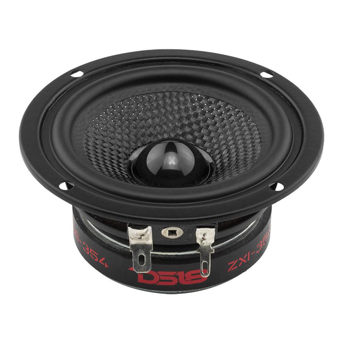 DS18 ELITE 3.5" Full-Range Speakers 120 Watt 4 Ohm Pair with Kevlar Cone ZXI-354