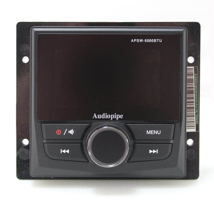 Audiopipe 3" Positive High Definition LCD Multimedia Marine Radio APSW-6000BTU
