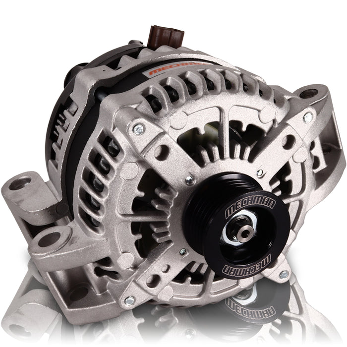 Mechman E-Series 370Amp Alternator For 2005-2008 Replaces Ford Small 6G T Mount