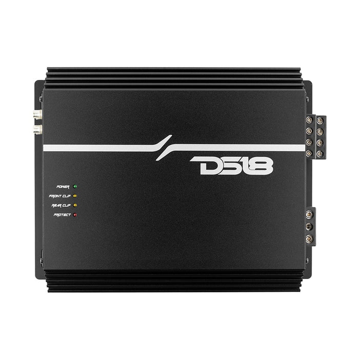 DS18 4x 6.5" 4 Ohm Car Audio Loudspeakers + 4 Channel Korean Amplifier Package
