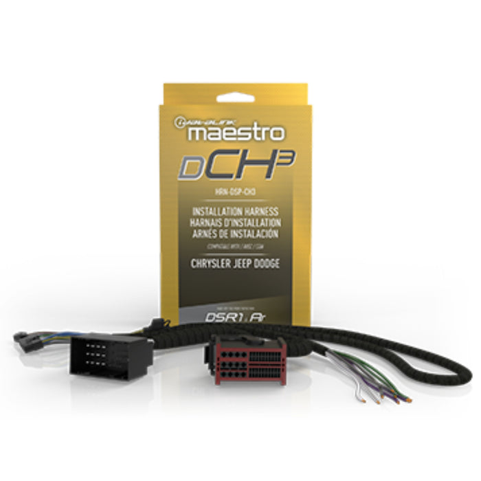 Rockford Fosgate DSR1 Install T-Harness for Select Chrysler Vehicles HRN-DSP-CH3
