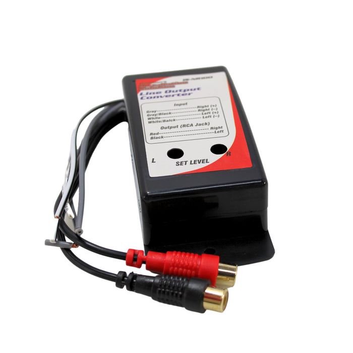 Pipeman's Installation Solutions Line 2-CH RCA Output Hi/Low Converter IS-NR100