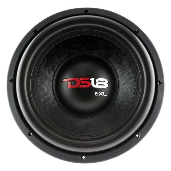 DS18 Pro Car Audio 12" DVC Subwoofer 2500W 2 Ohm EXL-X12.2D